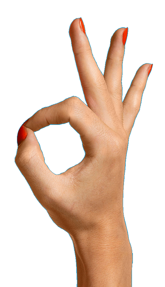 OK hand gesture